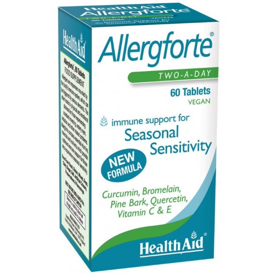 Healthaid AllerGForte (Nettle, Quercetin++) 60's*
