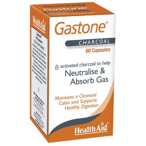 Healthaid Gastone Charcoal Capsules 60's