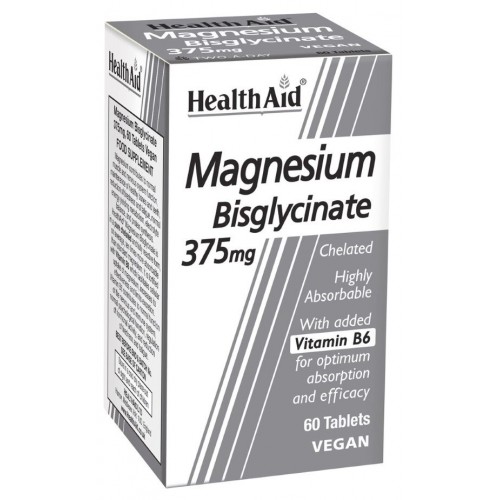 Healthaid Magnesium Bisglycinate 375mg Tablets 60's