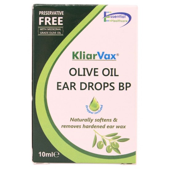 **KliarVax Olive Oil Ear Drops BP 10ml