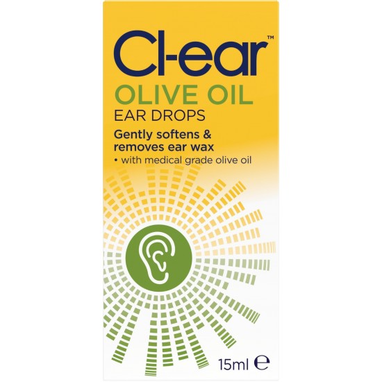 Cl-ear Olive Oil Ear Drops 15ml