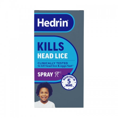 Hedrin Kills Head Lice Spray 60ml