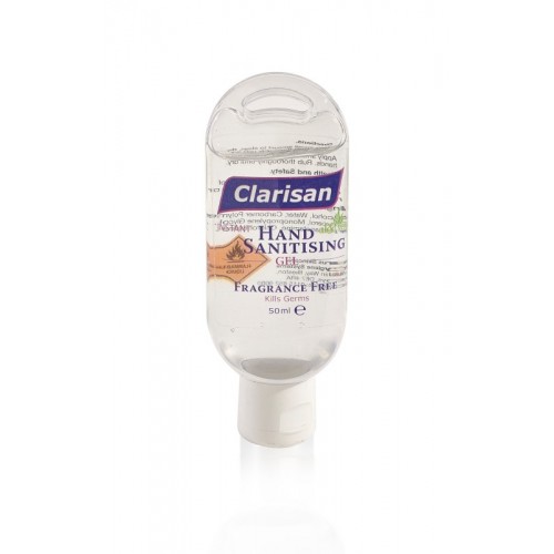Clarisan Hand Sanitising Gel Tottle Bottle 50ml