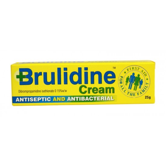 ** Brulidine Antiseptic & Antibacterial Cream 0.15% 25g