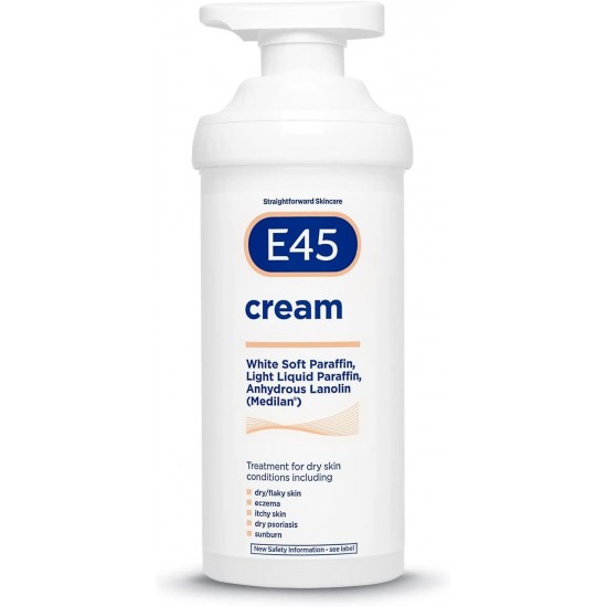 E45 Dermatological Cream 500g (pump)