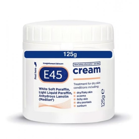 E45 Dermatological Cream 125g (tub)