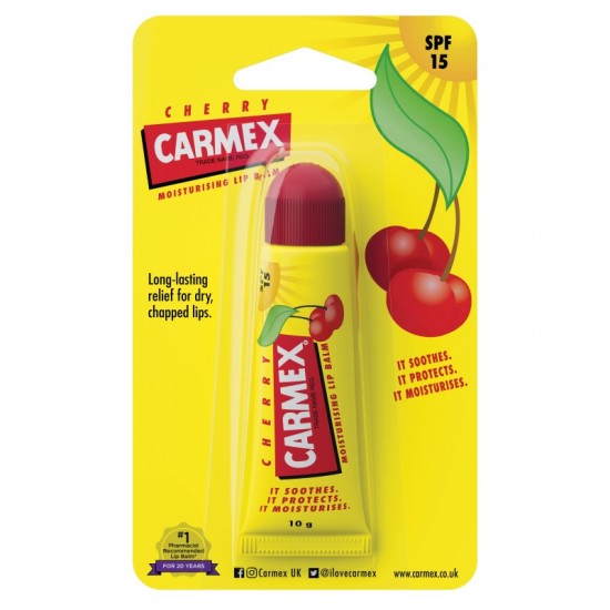Carmex Lip Balm Tube 10g Cherry 