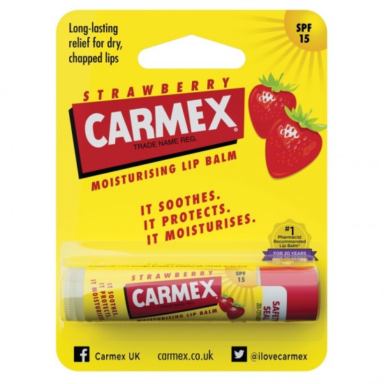 Carmex Lip Balm Stick 4.25g Strawberry