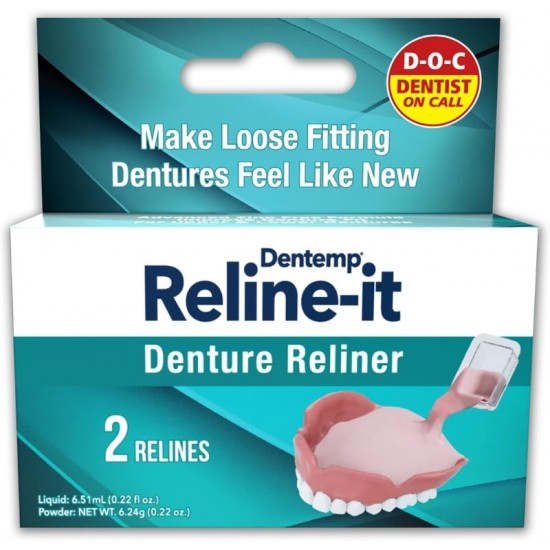 Dentemp Reline-it Denture Reliner