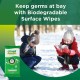 Clinell Biodegreable Surface Wipes Plastic Free 60's