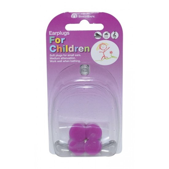 SwedSafe Earplug 2pairs Children One Size