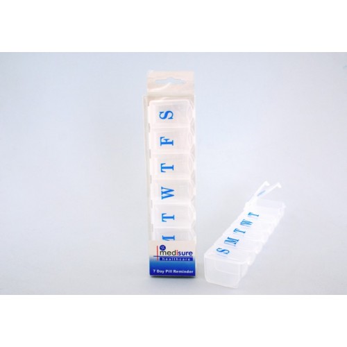 Medisure 7 Day Compartment Pill Organiser MS02528