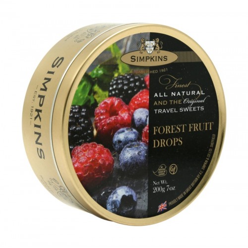 Simpkins Travel Sweets 200g Forest Fruit Drops