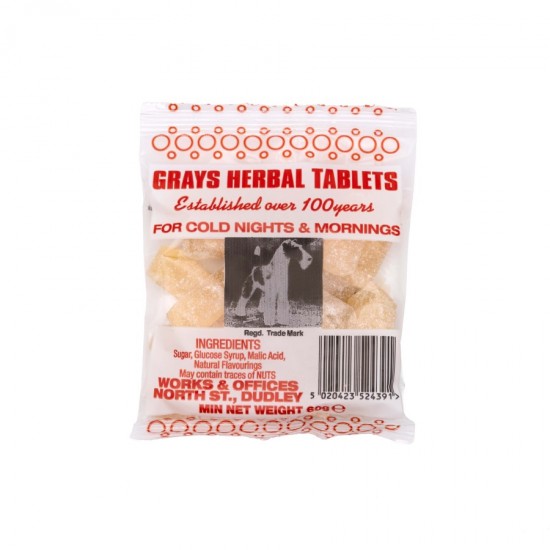 Grays Herbal Tablets 60g