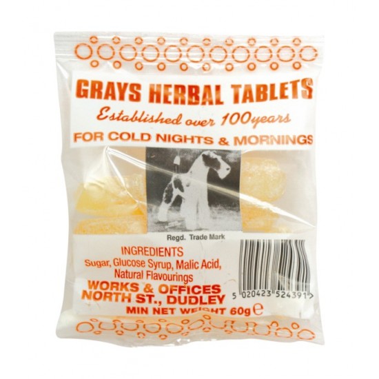 Grays Herbal Tablets  60g