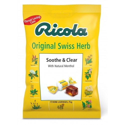 Ricola Bags 75g Original Swiss Herb