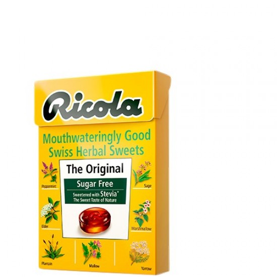 Ricola Sugar Free Herbal Sweets 45g The Original (box)