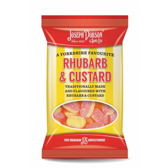 Joseph Dobson 200g Rhubarb & Custard