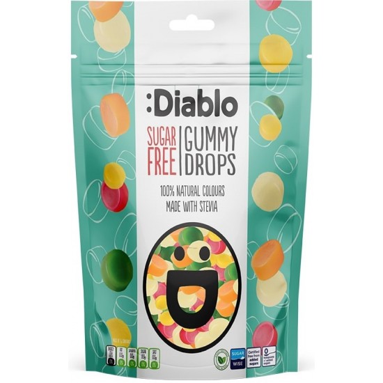 Diablo Sugar Free Sweets 75g Gummy Drops