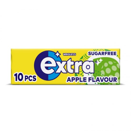 Wrigleys Extra Sugar Free Chewing Gum 10pcs Apple Flavour