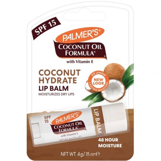 Palmers SPF15 Lip Balm 4g Coconut Oil