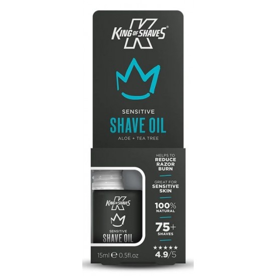 King of Shaves Shave Oil 15ml Sensitive