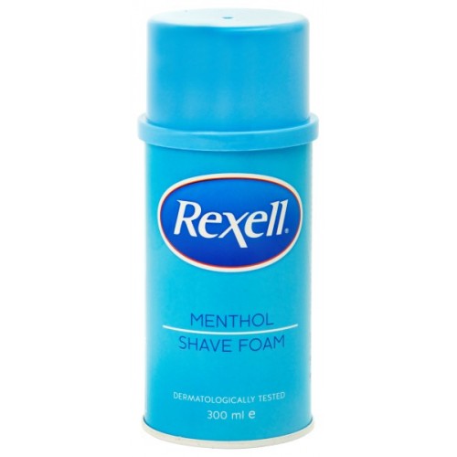 Rexell Shave Foam 300ml Menthol 