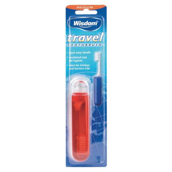 Wisdom Travel Toothbrush Medium