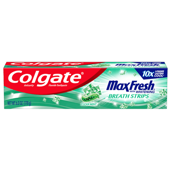 Colgate Max Fresh Toothpaste 100ml Clean Mint