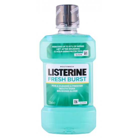 Listerine Mouthwash 250ml Fresh Burst 