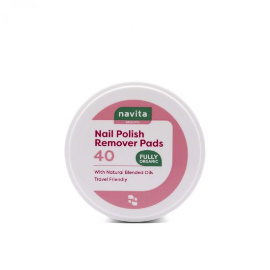 Navita Nail Polish Remover Pads 40's
