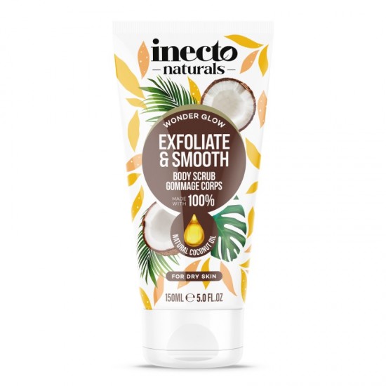 Inecto Naturals Coconut Exfoliate & Smooth Body Scrub 150ml