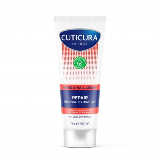Cuticura Hand & Nail Cream 75ml Repair Intense Hydration