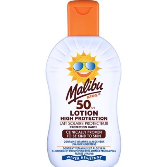Malibu Sun Lotion 200ml Kids SPF50