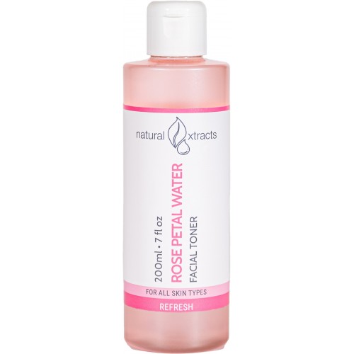 Natural Xtracts Facial Toner 200ml Rose Petal Water 
