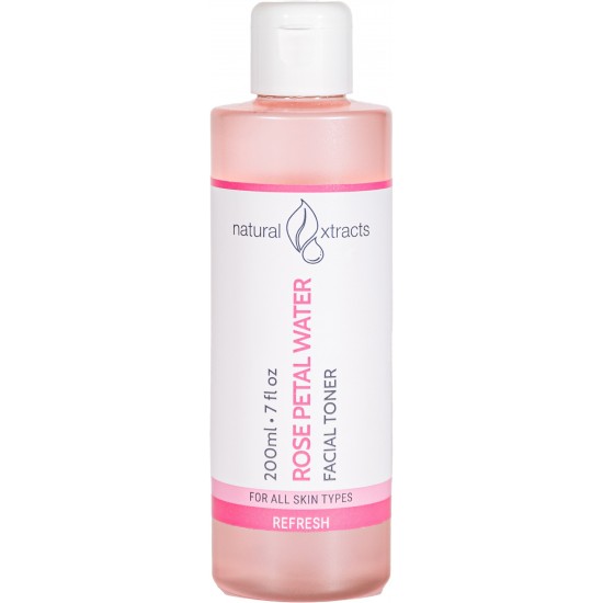 ** Natural Xtracts Facial Toner 200ml Rose Petal Water 