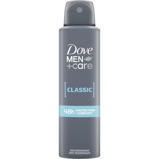 Dove Anti-Perspirant 150ml Men+Care Classic 