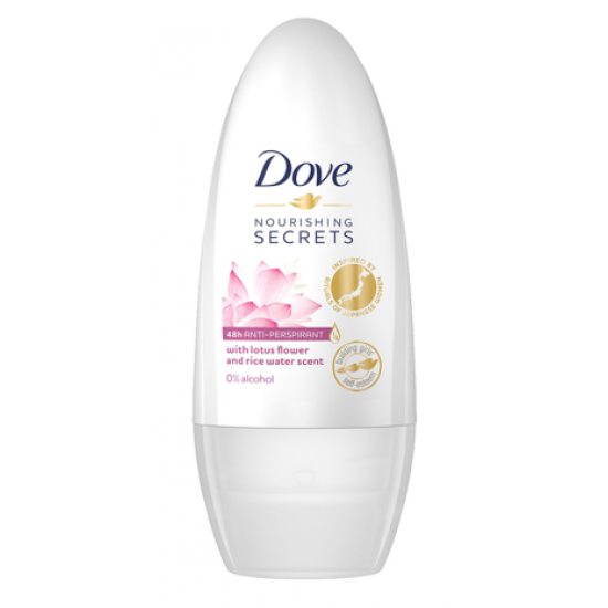 Dove Roll-on 50ml Lotus Flower & Rice Water