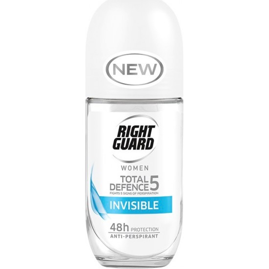 Right Guard LADIES Roll-On 50ml TD5 Invisible