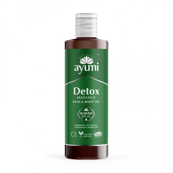 Ayumi Massage Bath & Body Oil 250ml Detox
