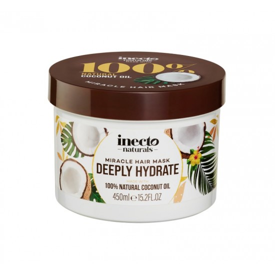 Inecto Naturals Coconut Deeply Hydrate Hair Mask 450ml