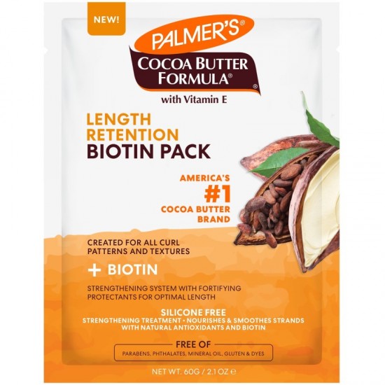 Palmers Cocoa Butter Length Retention Biotin Pack 60g