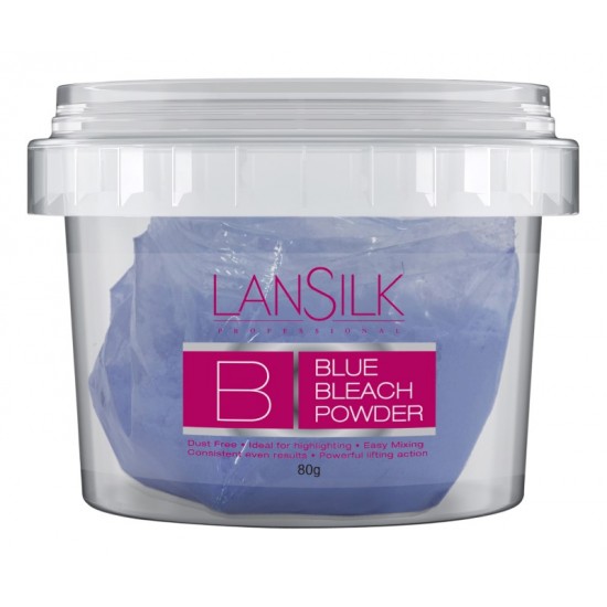 Lansilk Pro Bleach Powder 80g Blue 