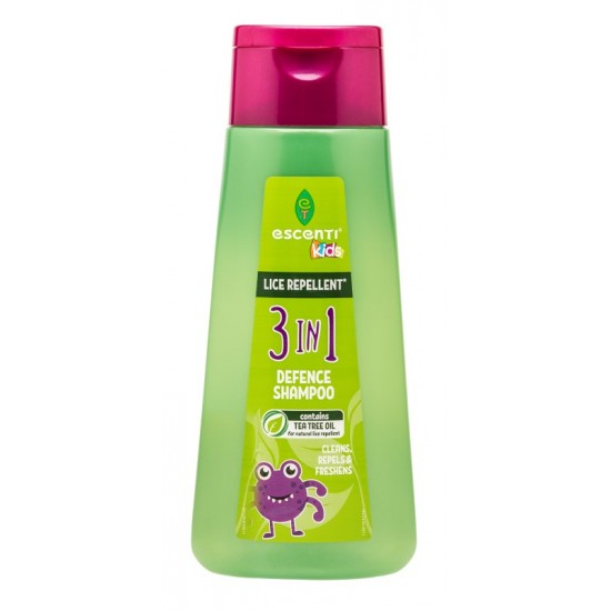 Escenti Kids Lice Repellent 3in1 Defence Shampoo 300ml