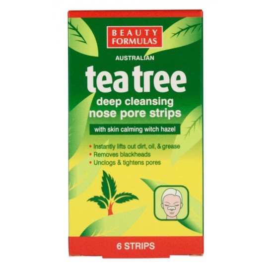 BF Tea Tree Nose Pore Strips  6's