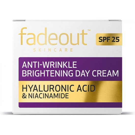 Fadeout Skincare 50ml Anti-Wrinkle Brightening Day Cream SPF25