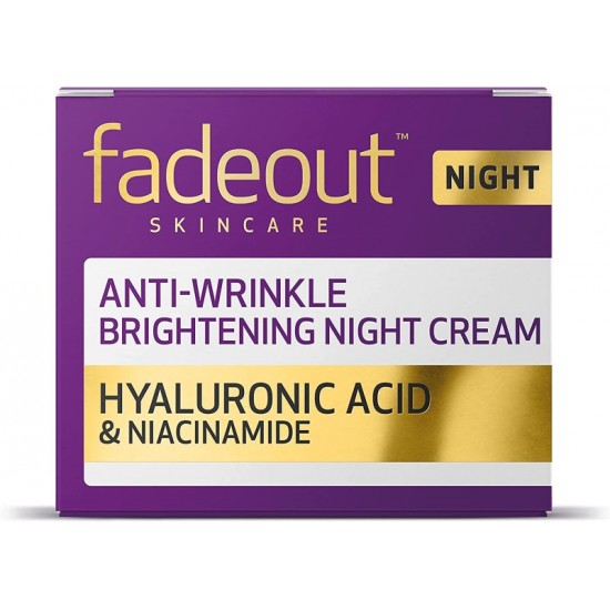 Fadeout Skincare 50ml Anti-Wrinkle Brightening Night Cream