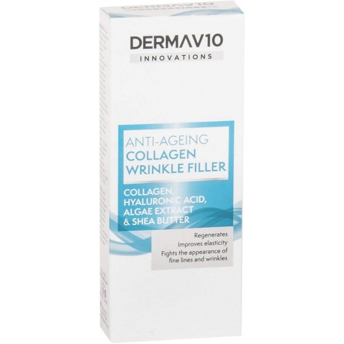 DermaV10 Innovations Anti-Ageing Collagen Wrinkle Filler 15ml