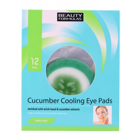 BF Cooling Eye Pads Cucumber  12's
