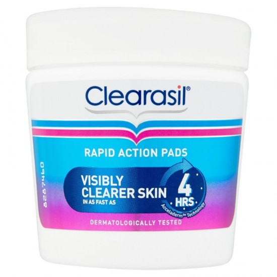 Clearasil Ultra Rapid Action Pads 65s